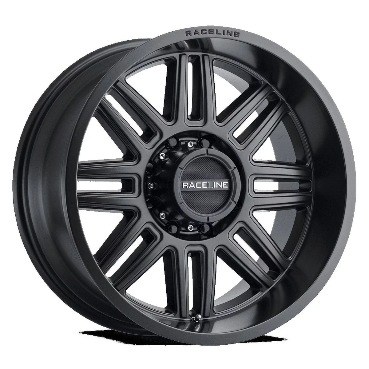 Raceline 948B-SPLIT 20" Cast Aluminum Wheel, SPLIT SATIN BLACK 20X10 6X135 -19mm