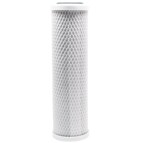 12-Pack Replacement for Fluid 102071 Activated Carbon Block Filter - Universal 10 inch Filter for Liquid Four Stages 10" Hard Liquid Drinking Fluid Purifier - Denali Pure Brand