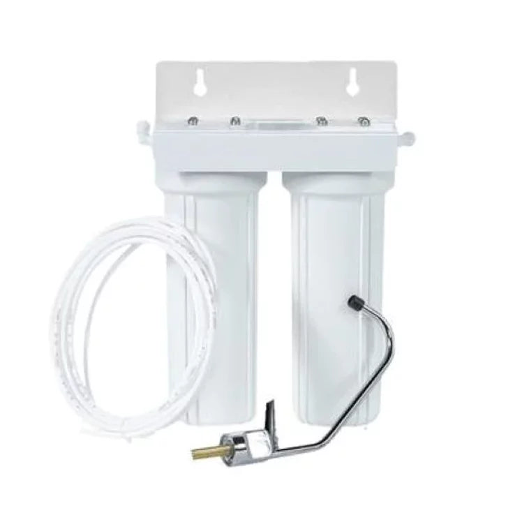 2 Stage 10-inch Drinking Fluid Filter for Fluoride, Arsenic, & Heavy Metal Removal