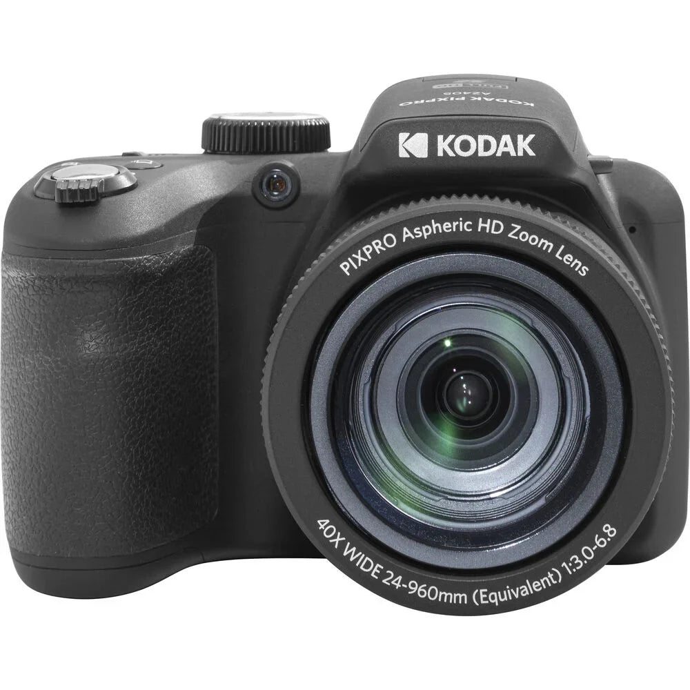 Kodak PIXPRO AZ405 Digital Camera (Black)+ Spider Tripod + Case - 64GB Kit