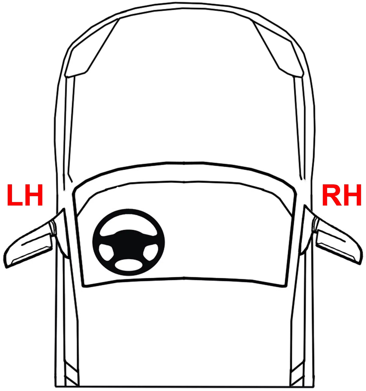 Mirror Compatible With 2007-2012 Nissan Altima Left Driver Side Paintable Kool-Vue