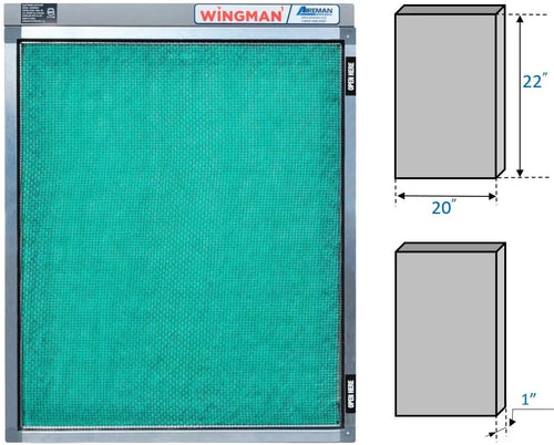 20x22x1 Electronic Air Filter - Homeowner Installed- Simply Replace Your Current AC Furnace Air Filter and PLUG IT IN!