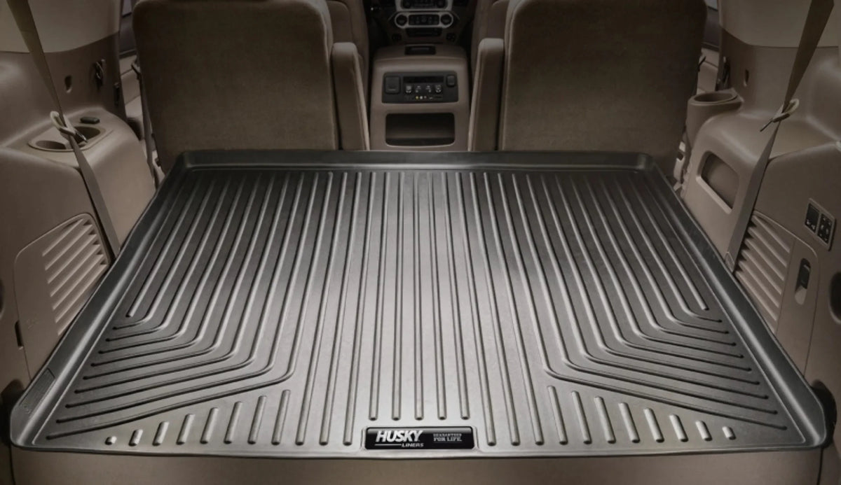 Husky by RealTruck Weatherbeater Series Cargo Liner Tan Compatible with 08-12 Ford Escape, 08-11 Mazda Tribute, 08-10 Mazda Tribute, 08-11 Mercury Mariner