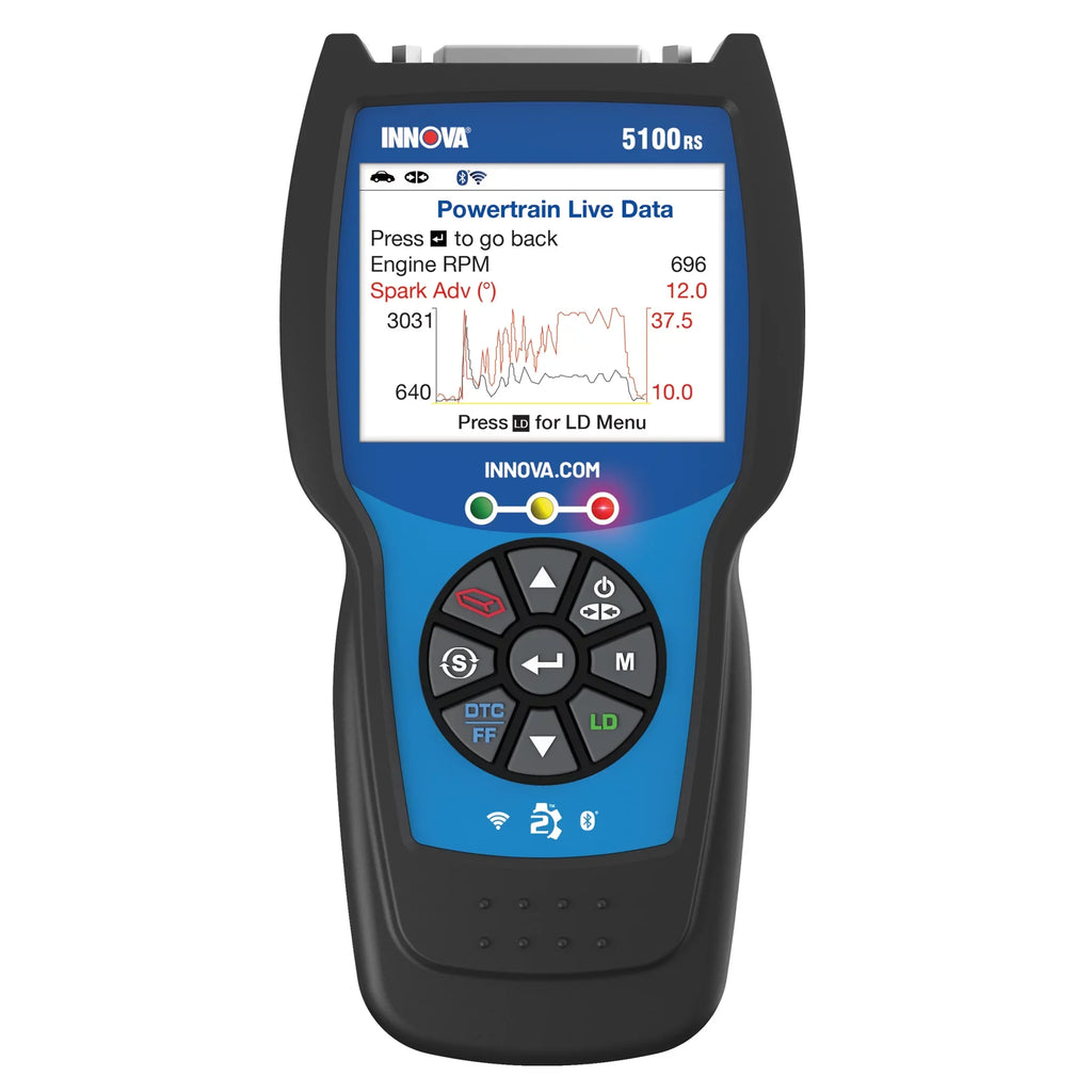 INNOVA 5100RS FixAssist OBD2 Code Reader Vehicle Diagnostic Scanner