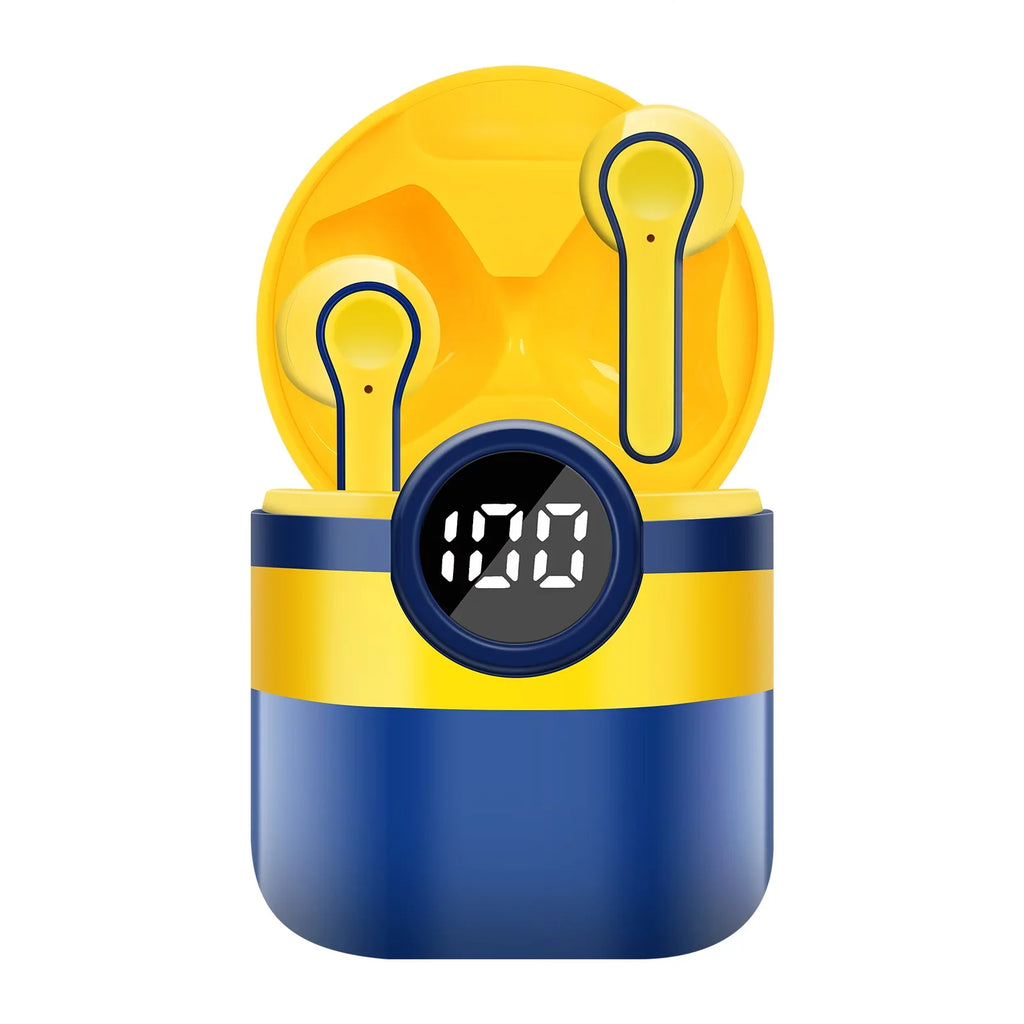 UrbanX Q350 Wireless Earbuds in Ear Bluetooth Headphones For HTC Desire 19+ with Microphone & Digital Display IPX7 Fluid Deep Bass Bluetooth Earbuds for Sports Work & Music.